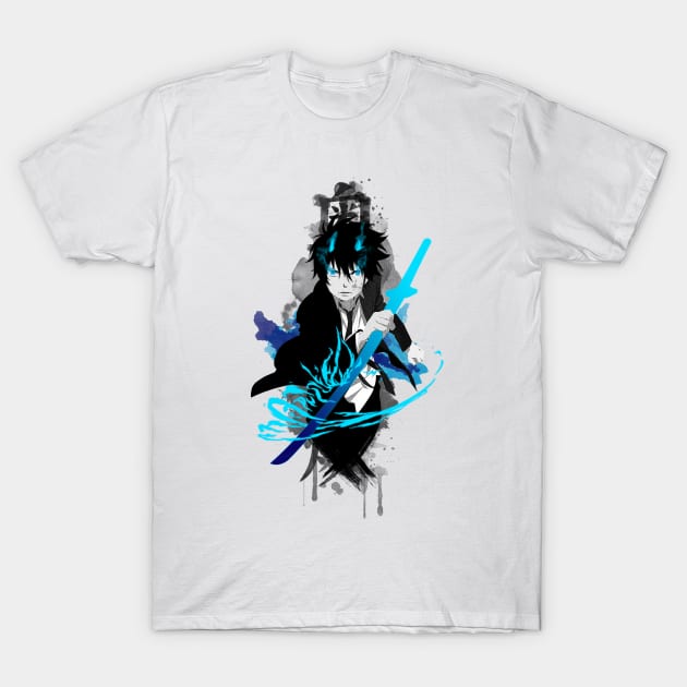 Blue flame T-Shirt by stingi